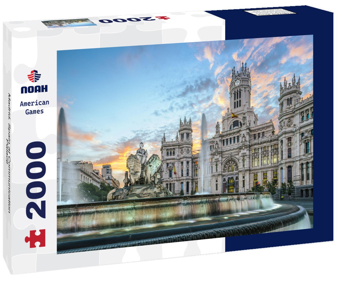 Madrid, Spain at Communication Palace 2000pc Puzzle