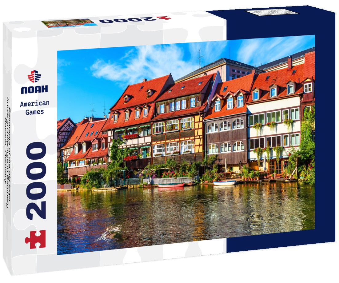the old town horse architecture in Bamberg, Bavaria, Germany 2000pc Puzzle
