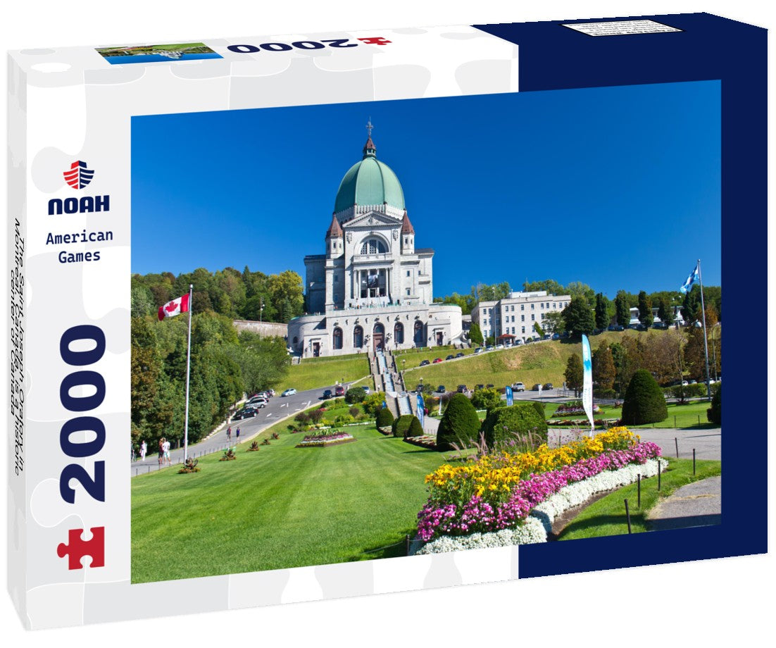The Saint Joseph Oratory in Montreal, Canada, is a historic center of Canada 2000pc Puzzle