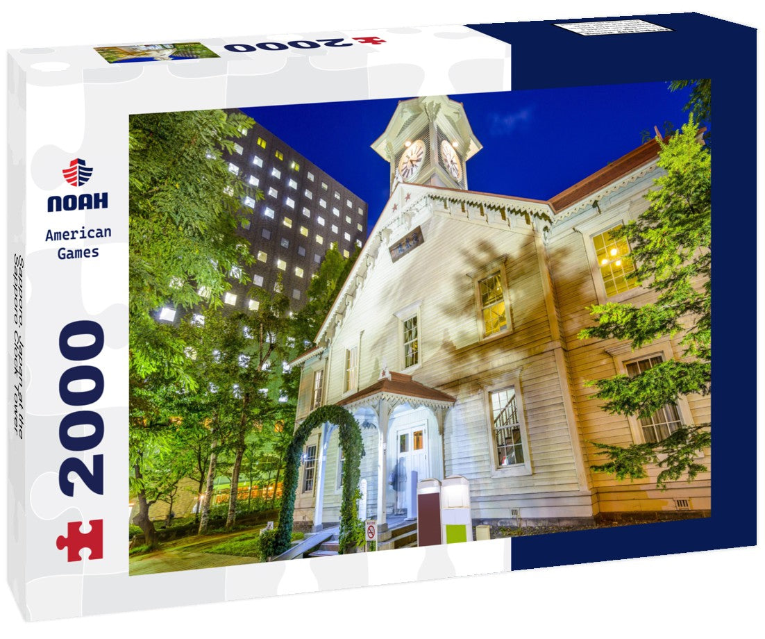 Sapporo, Japan at the Sapporo Clock Tower 2000pc Puzzle