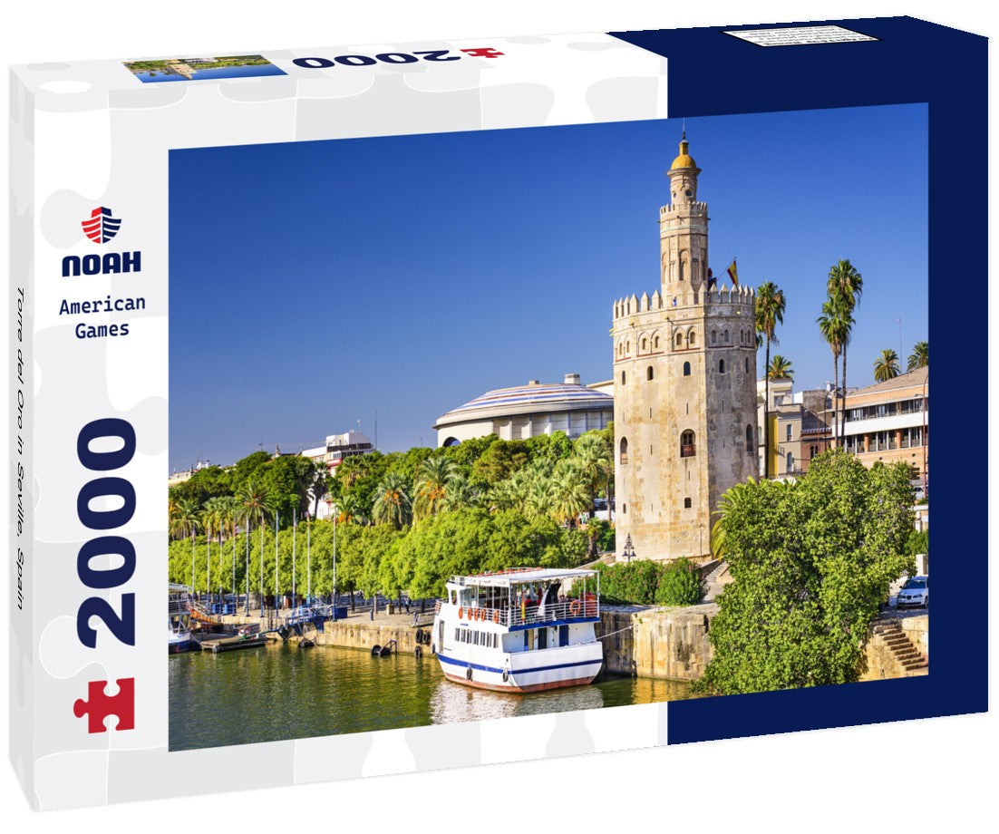 Torre del Oro in Seville, Spain 2000pc Puzzle