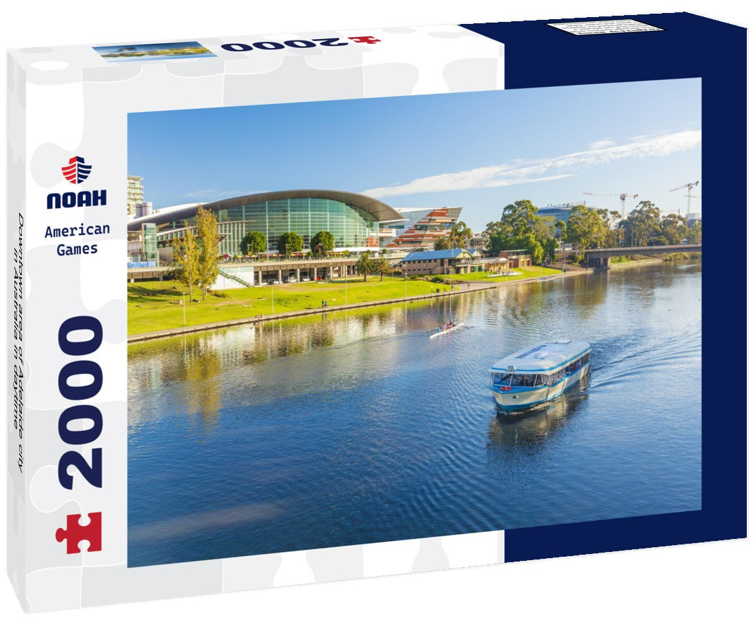 Downtown area of Adelaide city in Australia in daytime 2000pc Puzzle