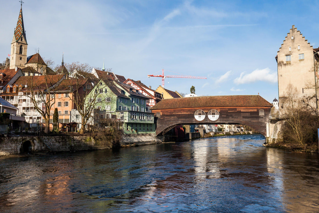 Baden, Switzerland in winter 2000pc Puzzle