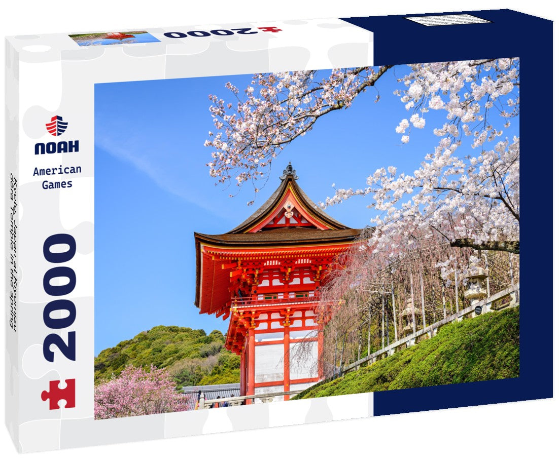 Kyoto, Japan at Kiyomizu-dera Temple in the spring 2000pc Puzzle