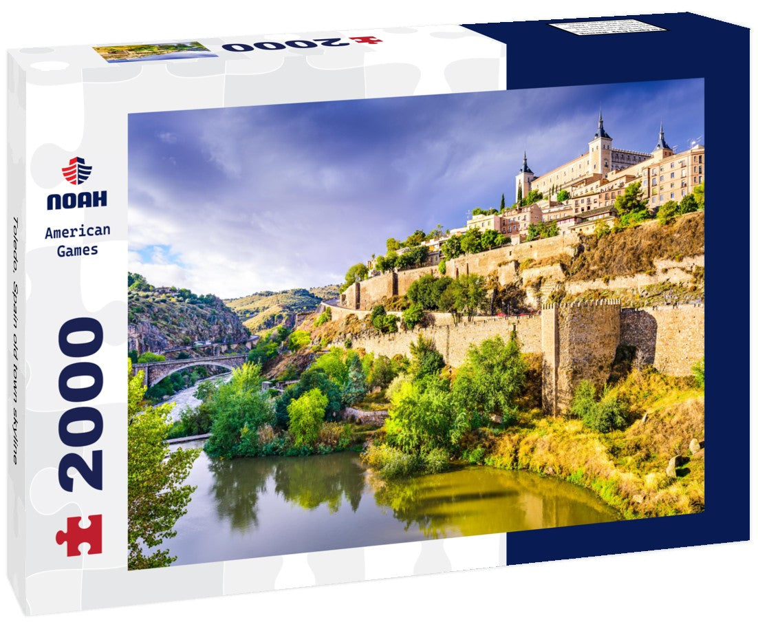 Toledo, Spain old town skyline 2000pc Puzzle