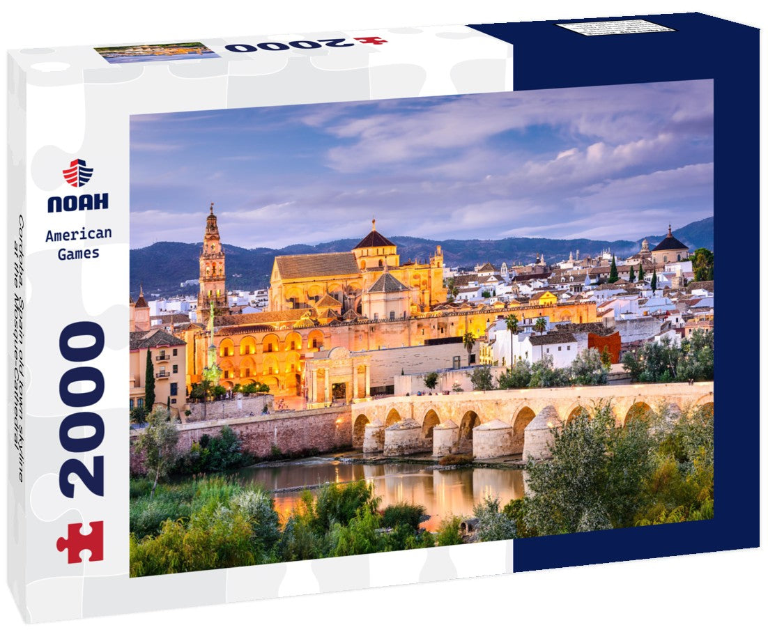 Cordoba, Spain old town skyline at the Mosque-Cathedral 2000pc Puzzle