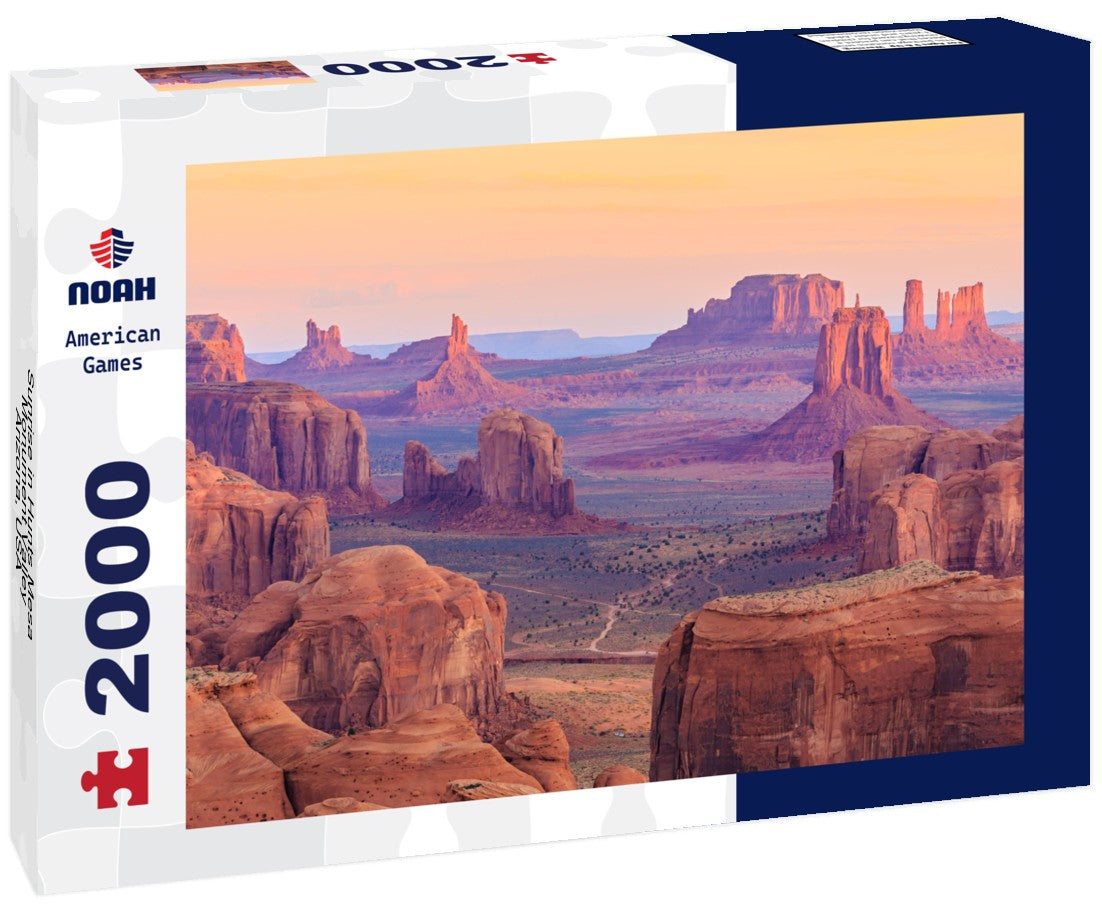 Sunrise in Hunts Mesa, Monument Valley, Arizona, USA 2000pc Puzzle