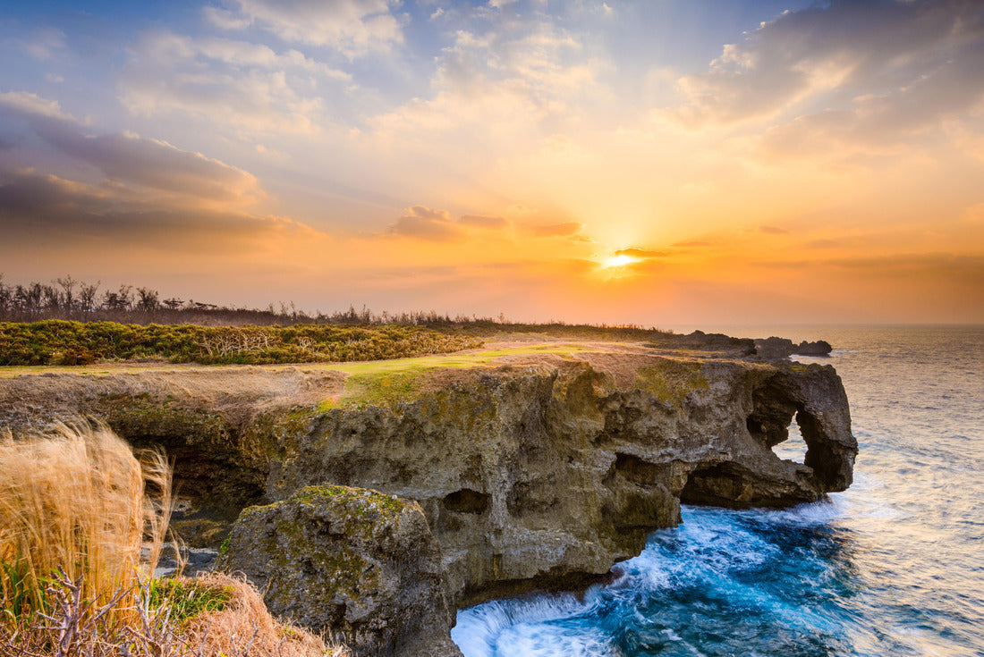 Okinawa, Japan at Manzamo Cape during sunset 2000pc Puzzle