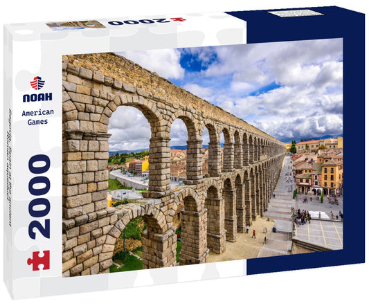 Noah Jigsaw Puzzle Segovia, Spain at the ancient Roman aqueduct 2000 pieces