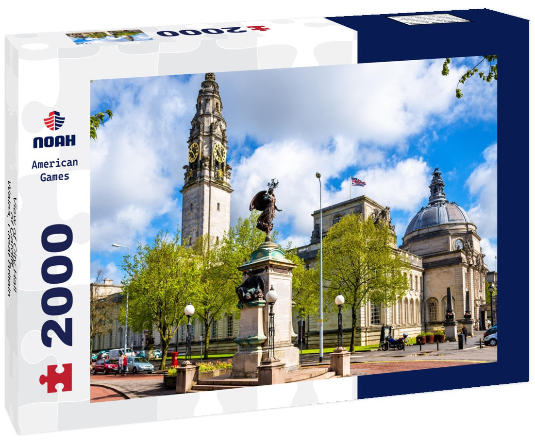 City Hall of Cardiff - Wales, Great Britain 2000pc Puzzle
