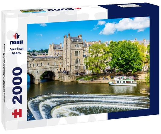 Noah Jigsaw Puzzle View of the Pulteney Bridge River Avon in Bath, England 2000 pieces