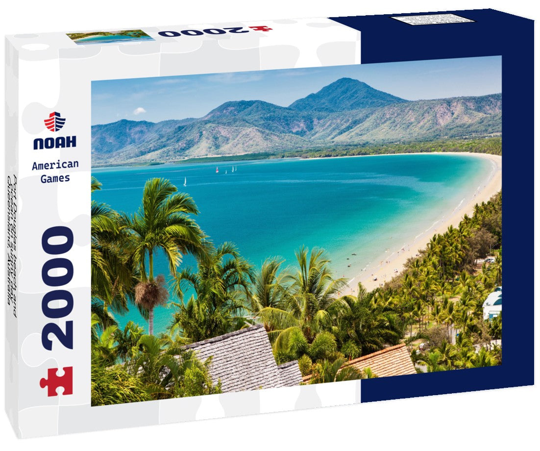 Noah Jigsaw Puzzle Port Douglas beach and ocean on sunny day, Queensland, Australia 2000 pieces