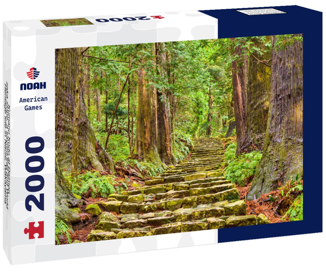Kumano Kodo at Daimon-zaka slope, a sacred trail and World Heritage site in Nachi, Wakayama, Japan 2000pc Puzzle