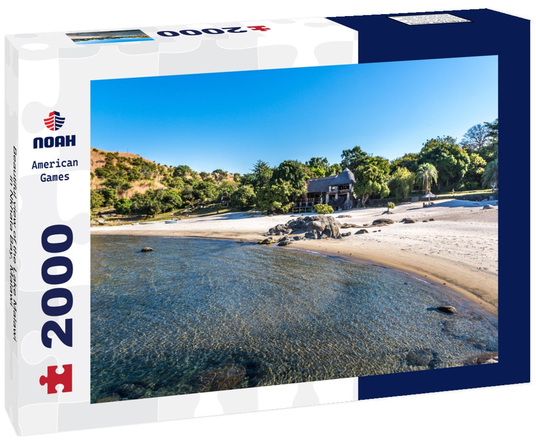 Noah Jigsaw Puzzle Beautiful view of the Lake Malawi in Nkhata Bay, Malawi 2000 pieces