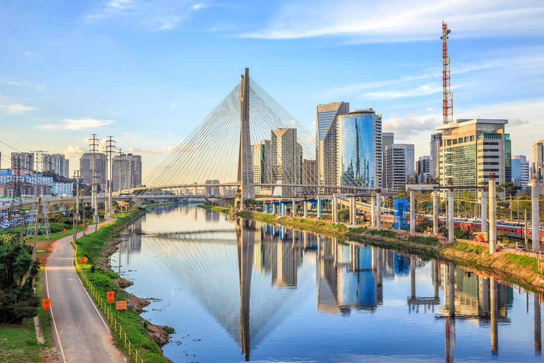 Noah Jigsaw Puzzle Octavio Frias de Oliveira Bridge in Sao Paulo Brazil South America 2000 pieces