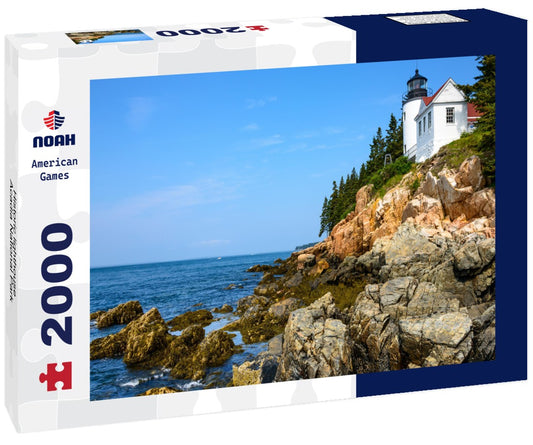 Noah Jigsaw Puzzle Historic lighthouse, Acadia National Park 2000 pieces