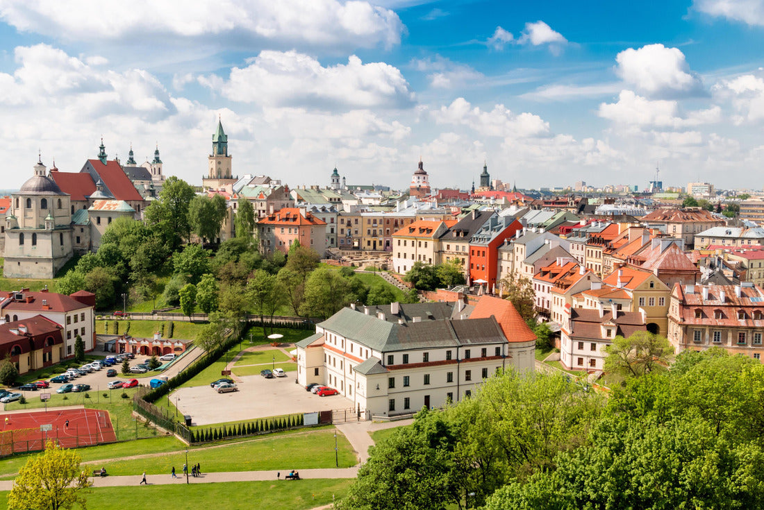 Summer  the city of Lublin in Poland, Europe 2000pc Puzzle