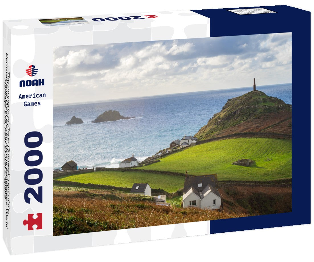 The property at Cape Cornwall, part of the Cornwall and West Devon Mining Landscape World Heritage Site, near St Just England 2000pc Puzzle