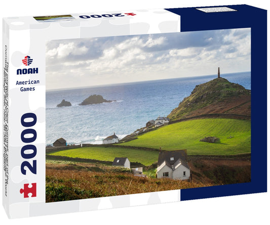 Noah Jigsaw Puzzle The property at Cape Cornwall, part of the Cornwall and West Devon Mining Landscape World Heritage Site, near St Just England 2000 pieces