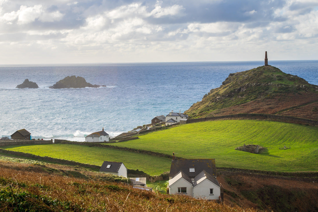 The property at Cape Cornwall, part of the Cornwall and West Devon Mining Landscape World Heritage Site, near St Just England 2000pc Puzzle