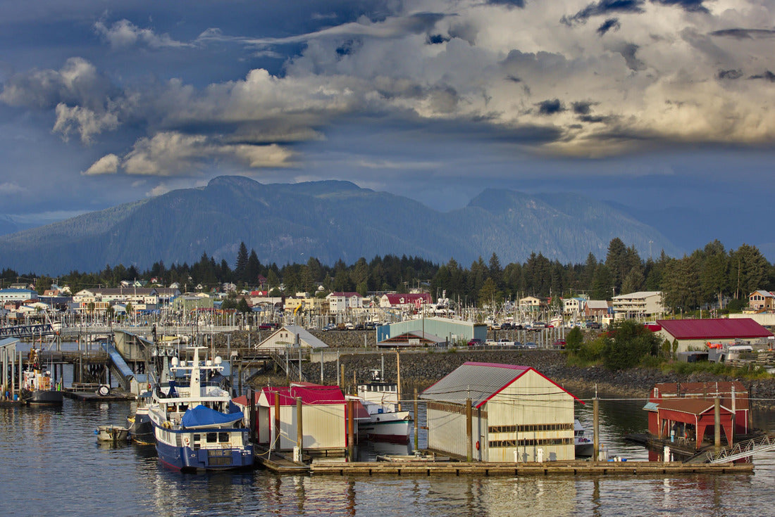 Urban fishing village of Petersburg in southeast Alaska, United States 2000pc Puzzle