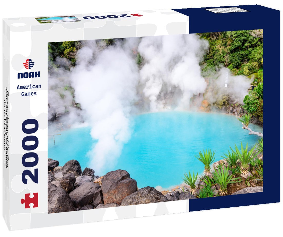 Beppu, Japan at the Sea “Hell” hot spring so named for its blue water 2000pc Puzzle
