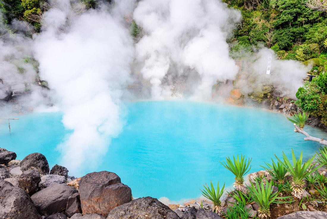 Beppu, Japan at the Sea “Hell” hot spring so named for its blue water 2000pc Puzzle