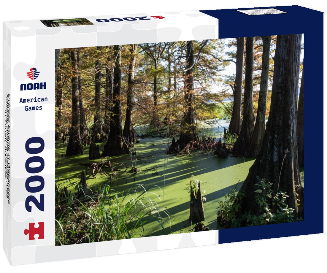 Cypress Swamp in Wapanocca National Wildlife Refuge Area in Turrell, Arkansas 2000pc Puzzle