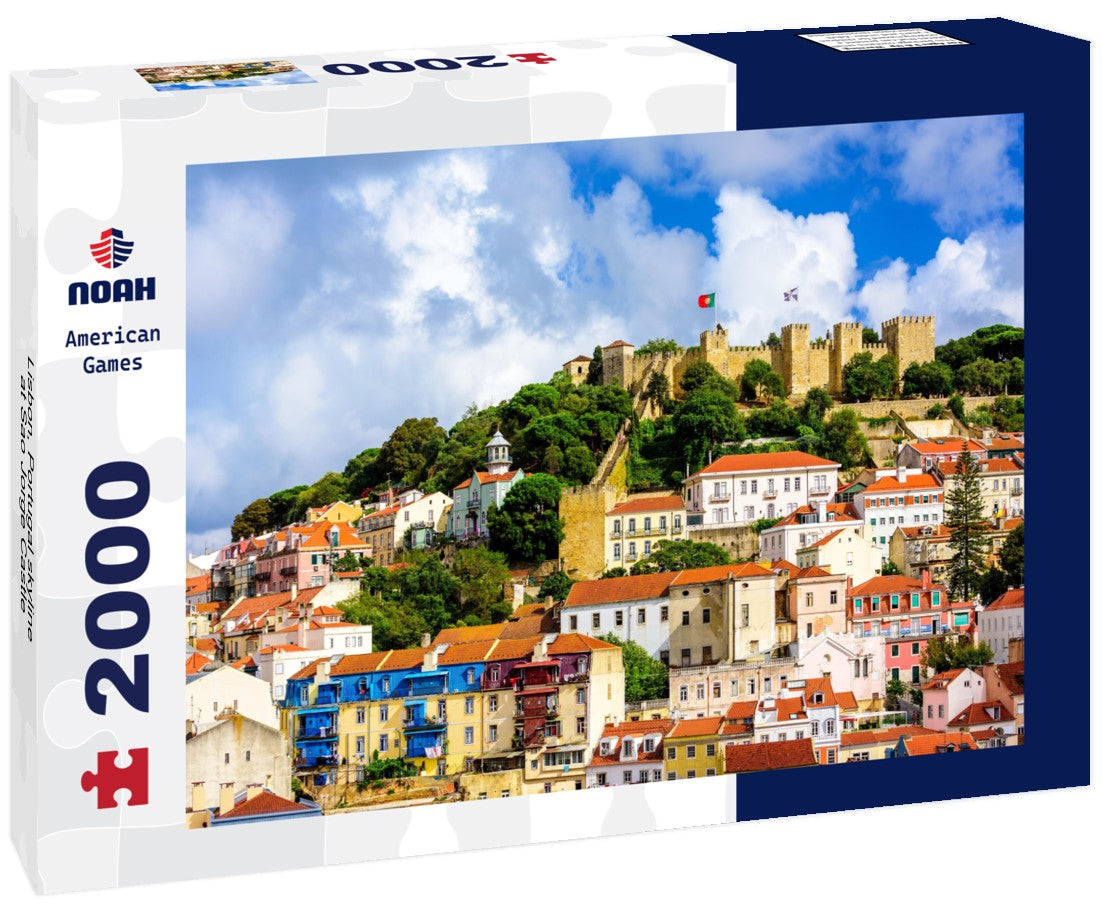 Lisbon, Portugal skyline at Sao Jorge Castle 2000pc Puzzle
