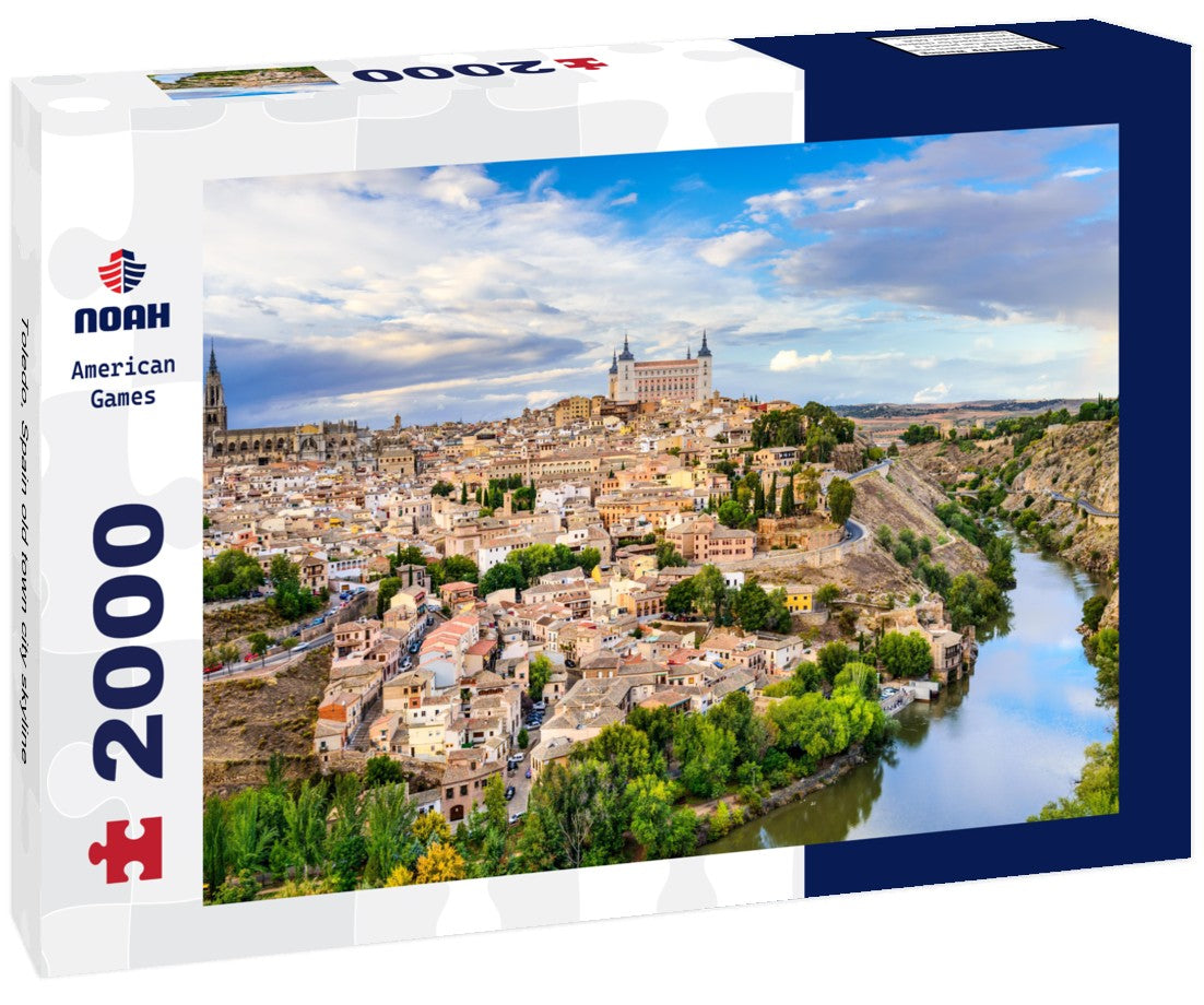 Toledo, Spain old town city skyline 2000pc Puzzle