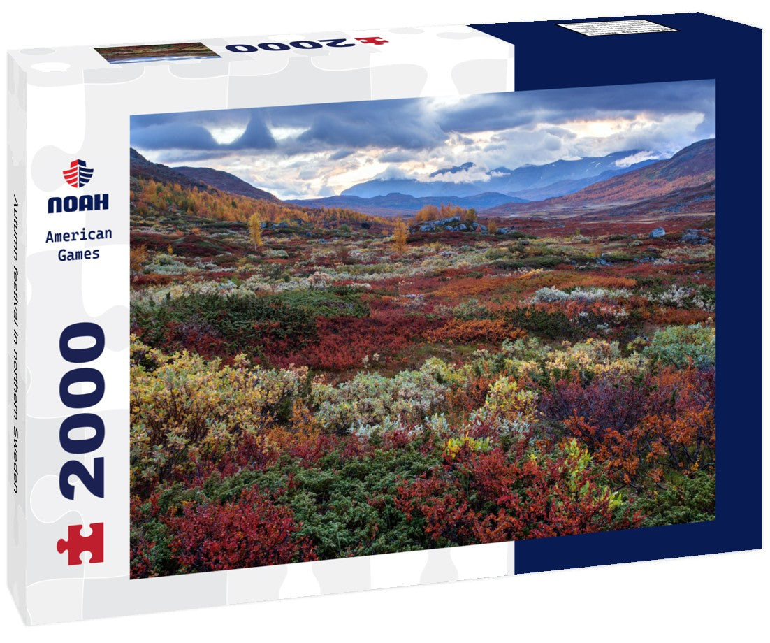 Autumn festival in northern Sweden 2000pc Puzzle