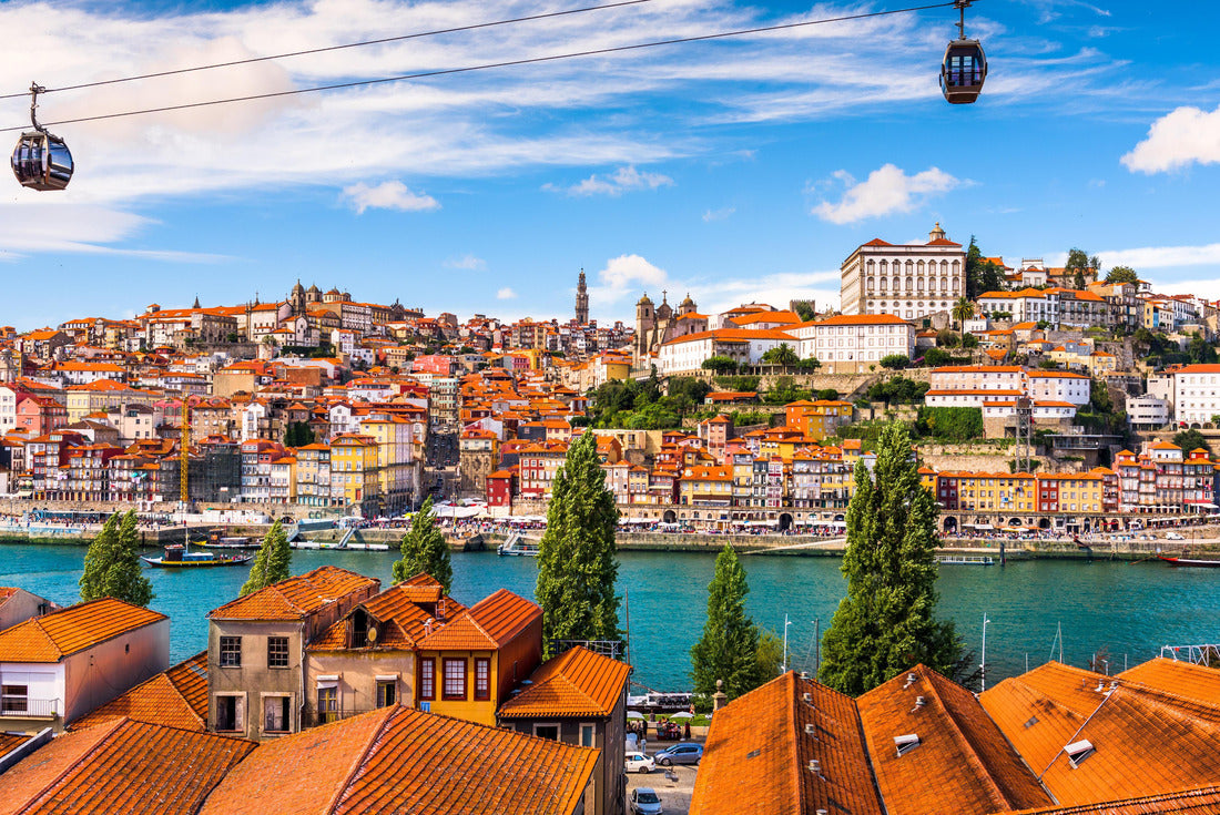 Porto, Portugal old town by the Douro river 2000pc Puzzle