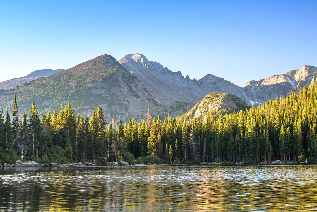 Bear Lake at sunrise. Rocky Mountain National Park, Colorado, United States 2000pc Puzzle
