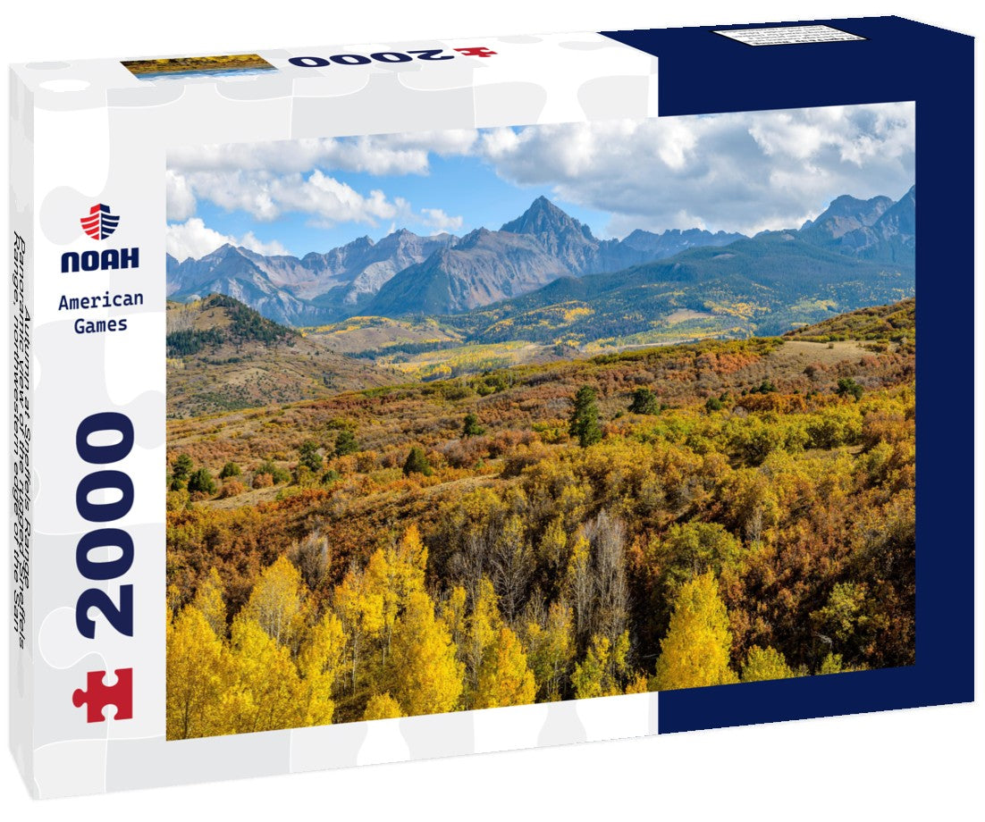 Autumn at Sneffels Range - the rugged Sneffels Range, northwestern edge of the San Juan Mountains of the Colorado Rockies 2000pc Puzzle