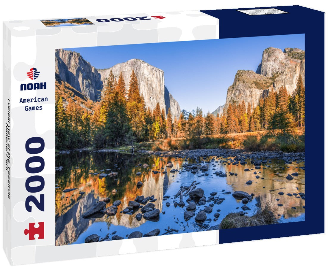 Typical view of the Yosemite National Park 2000pc Puzzle