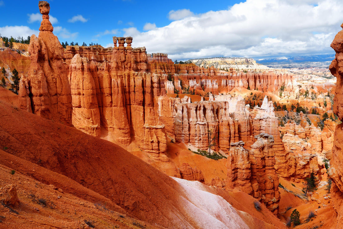 Scenic view of stunning red sandstone hoodoos in Bryce Canyon National Park in Utah, USA 2000pc Puzzle