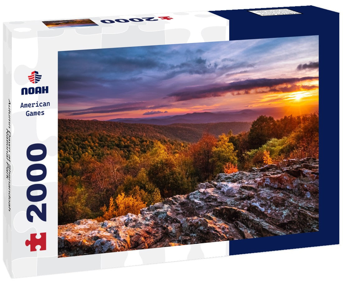 Noah Jigsaw Puzzle Autumn Dawn at Shenandoah National Park 2000 pieces