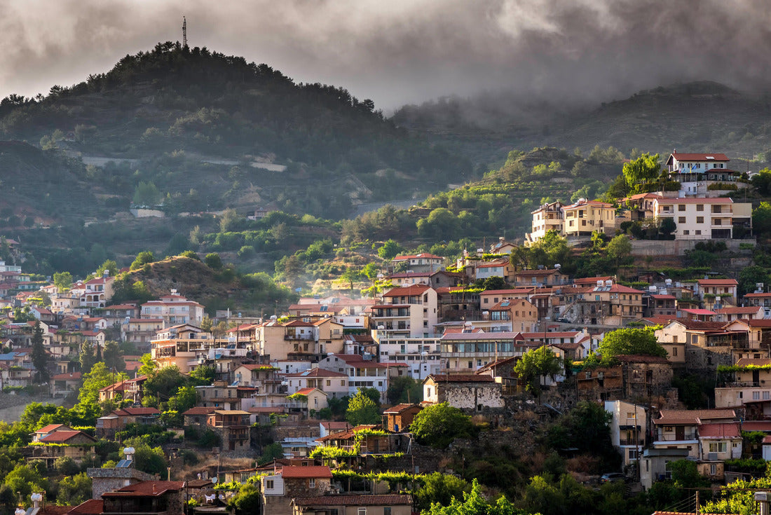Agros village on top of the Troodos Mountains. Limassol District, Cyprus 2000pc Puzzle