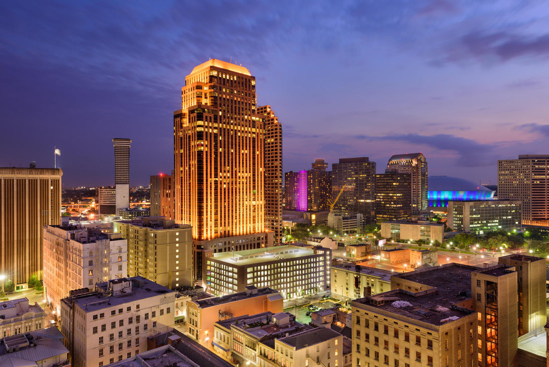 New Orleans, Louisiana, USA CBD skyline at night 2000pc Puzzle