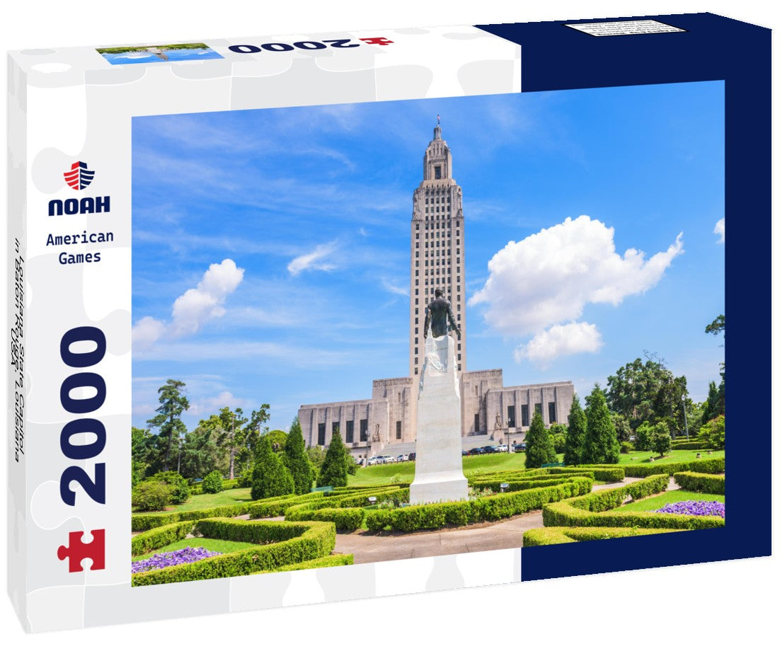 Louisiana State Capitol in Baton Rouge, Louisiana, USA 2000pc Puzzle