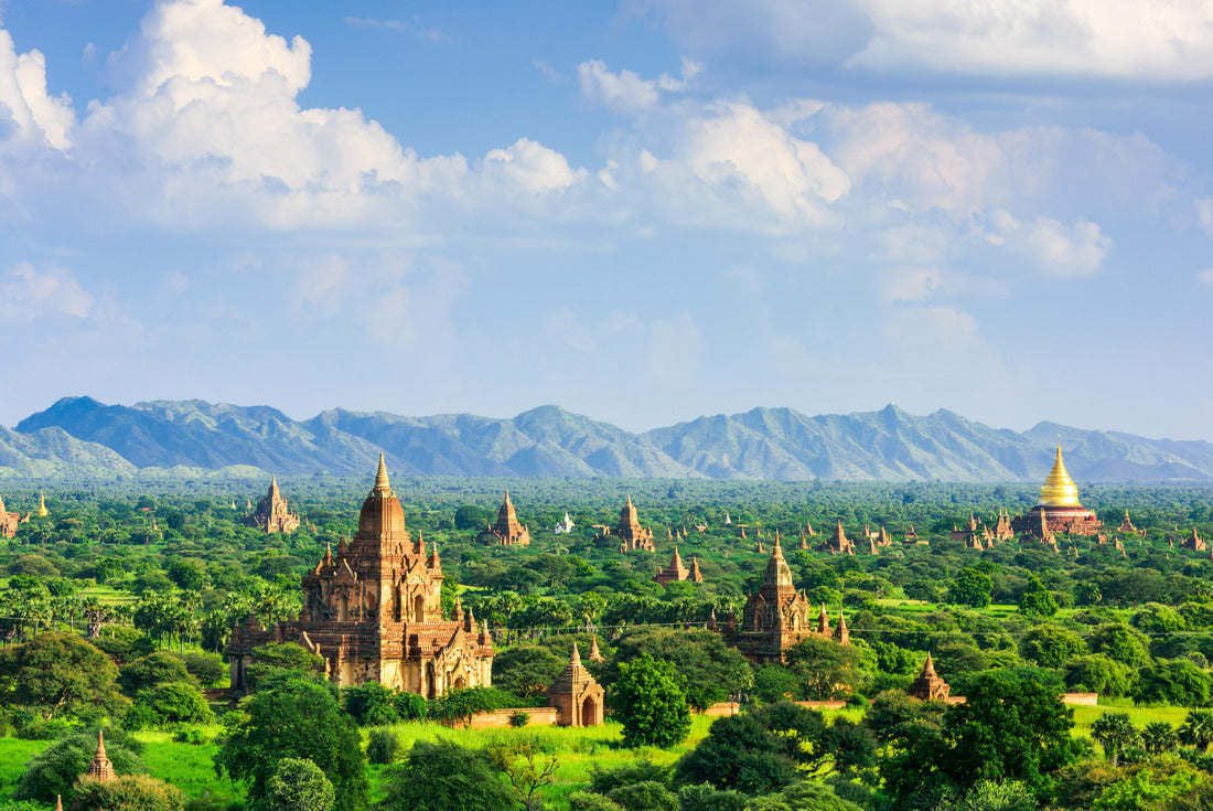 Bagan, Myanmar temples in the Archaeological Zone 2000pc Puzzle