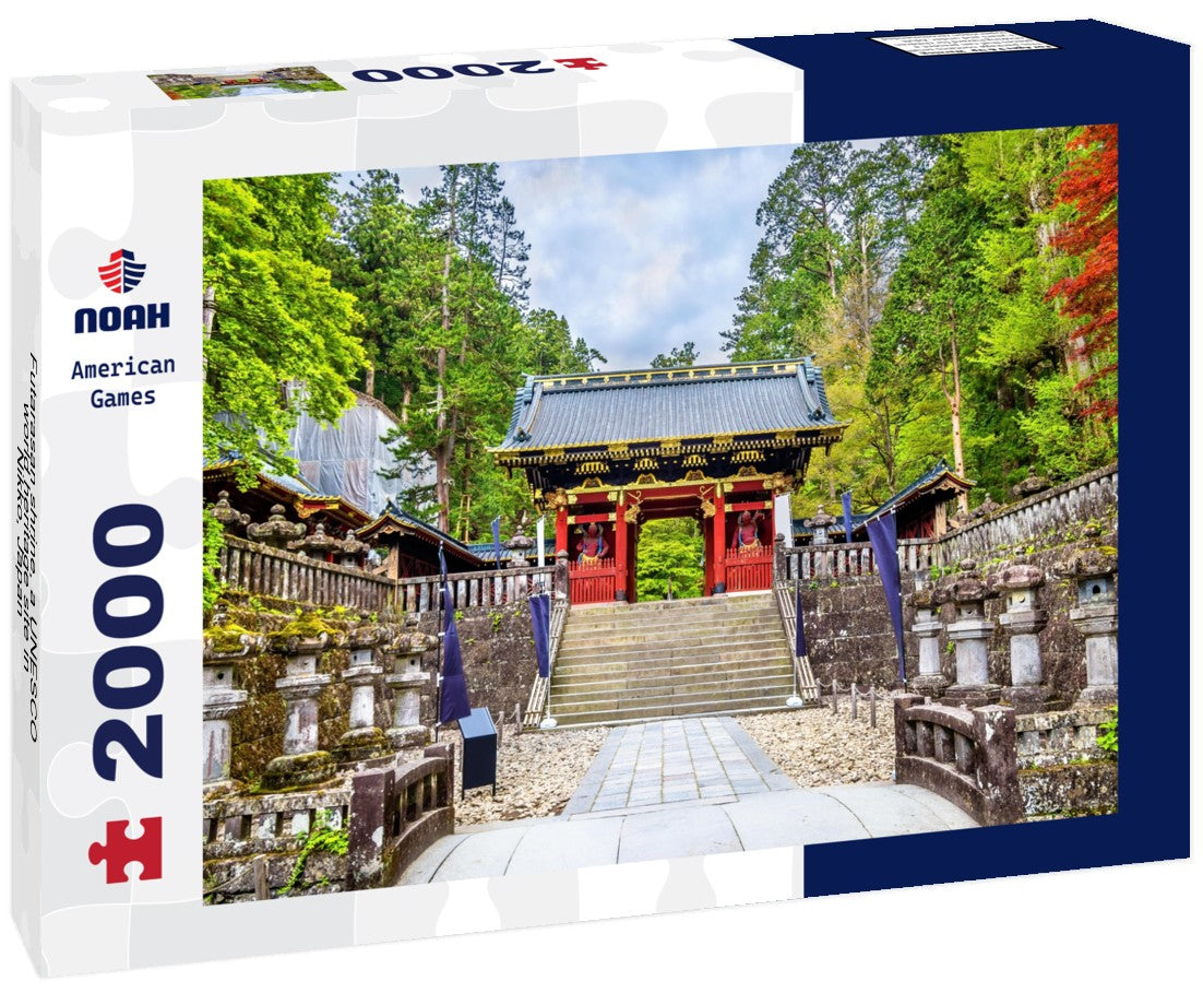 Futarasan shrine, a UNESCO world heritage site in Nikko, Japan 2000pc Puzzle