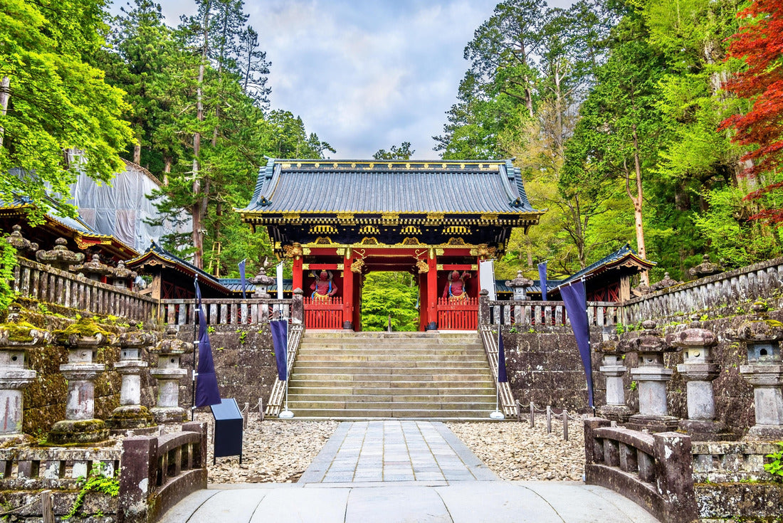Futarasan shrine, a UNESCO world heritage site in Nikko, Japan 2000pc Puzzle