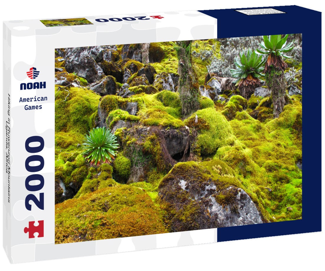 Noah Jigsaw Puzzle Hiking in Ruwenzori Mountains, Uganda, Africa 2000 pieces