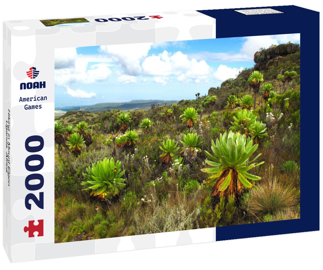 Noah Jigsaw Puzzle Hiking in Mount Elgon, Uganda, Africa 2000 pieces