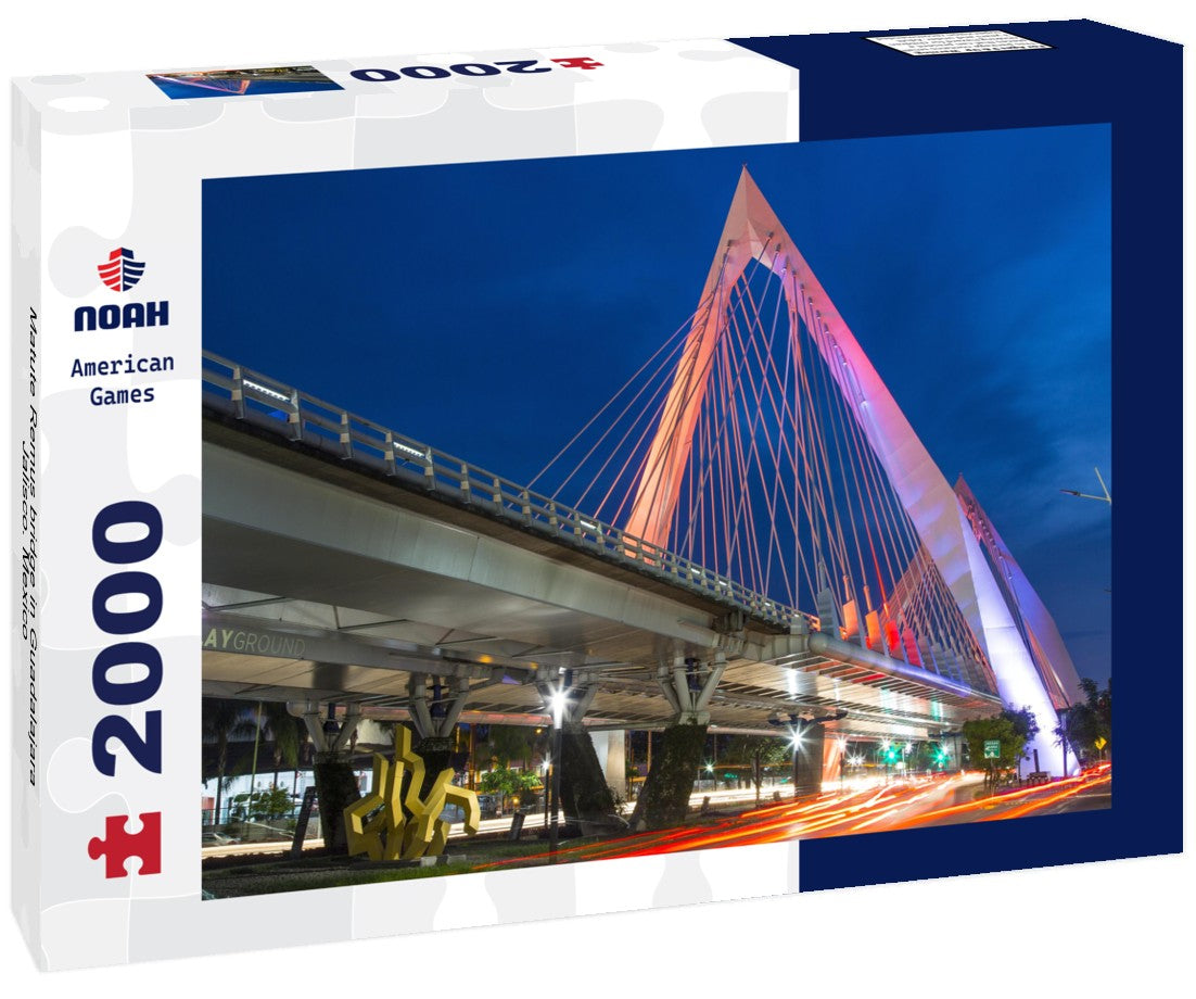 Matute Remus bridge in Guadalajara, Jalisco. Mexico 2000pc Puzzle
