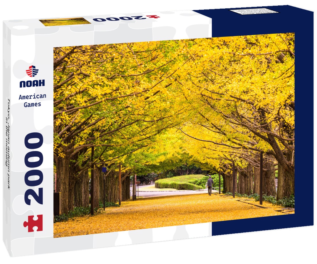 Tokyo, Japan autumn park in the morning 2000pc Puzzle
