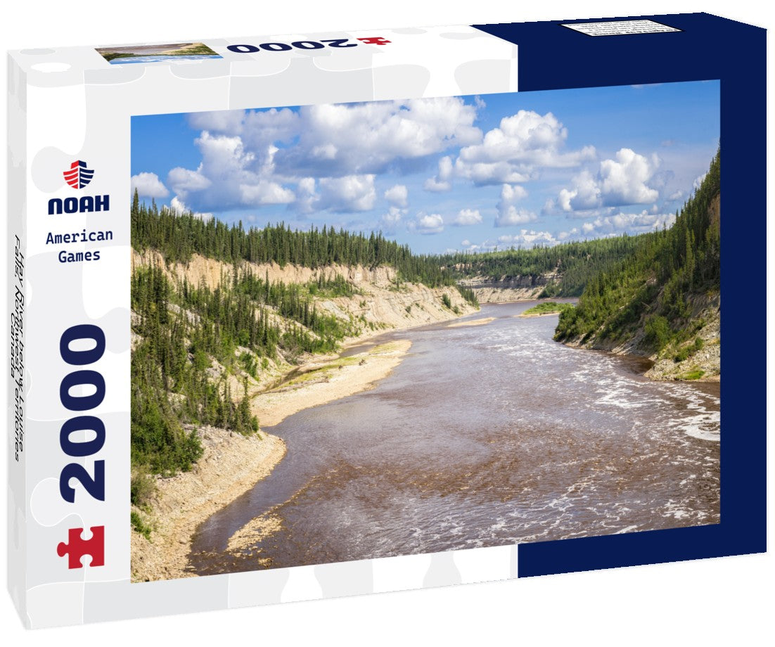 Hay River below Louise Falls, Northwest Territories, Canada 2000pc Puzzle