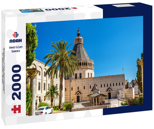 Noah Jigsaw Puzzle Basilica of the Annunciation, a Roman Catholic church in Nazareth, Israel 2000 pieces