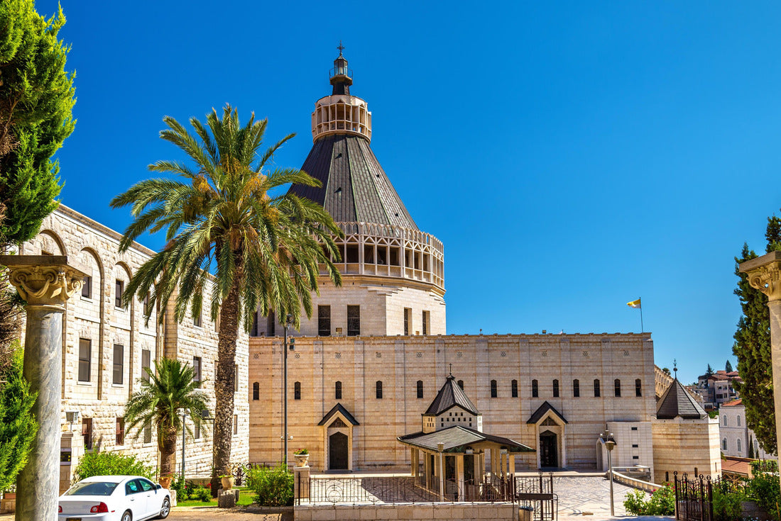 Basilica of the Annunciation, a Roman Catholic church in Nazareth, Israel 2000pc Puzzle